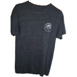 Depart West Black Mens Small Graphic Tee